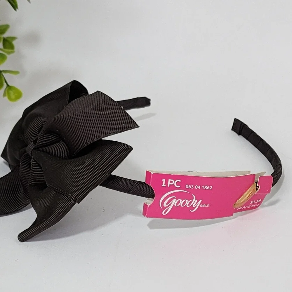 Goody Girls Headband Dark Brown Bow - 1 Pc - Brand new